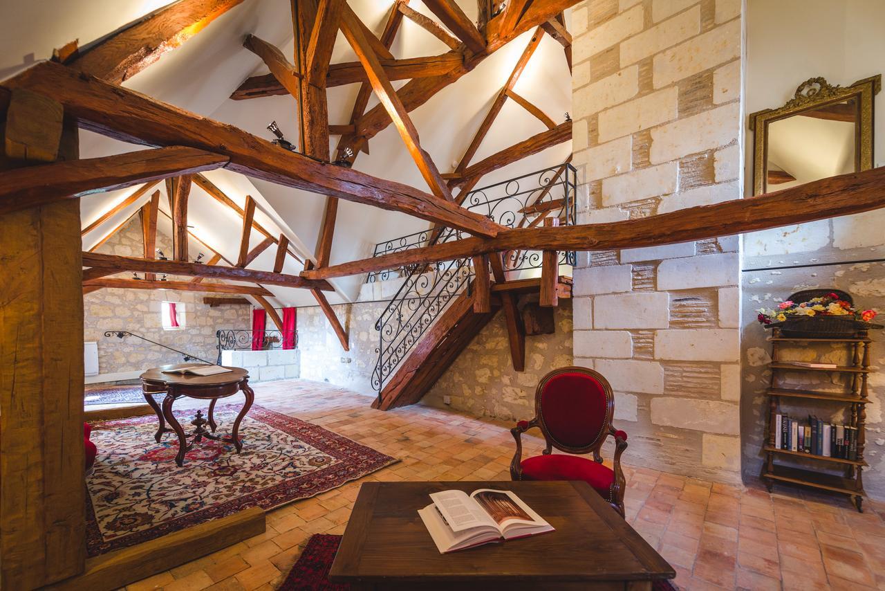 Bed and Breakfast Le Manoir De La Baldette Gennes-Val-de-Loire Exterior foto