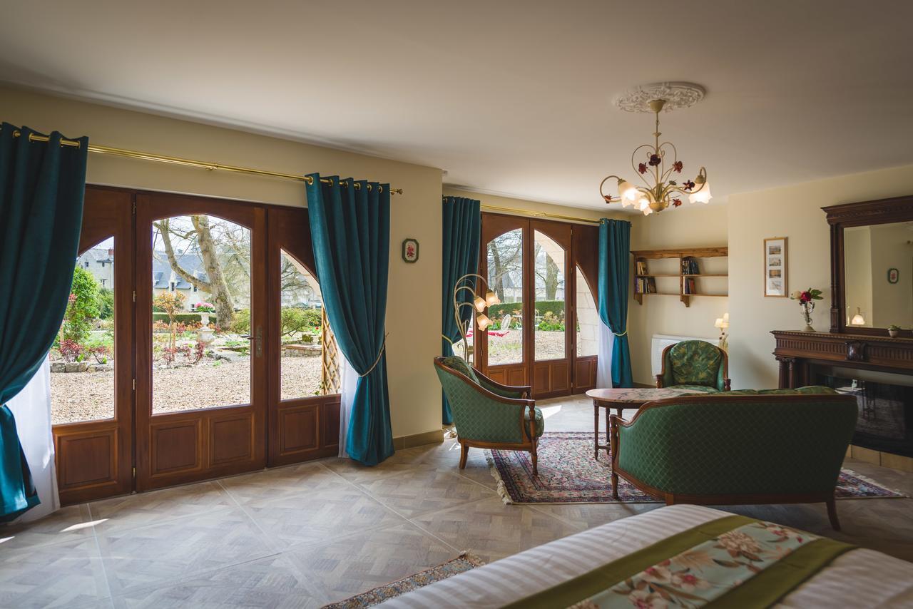 Bed and Breakfast Le Manoir De La Baldette Gennes-Val-de-Loire Exterior foto