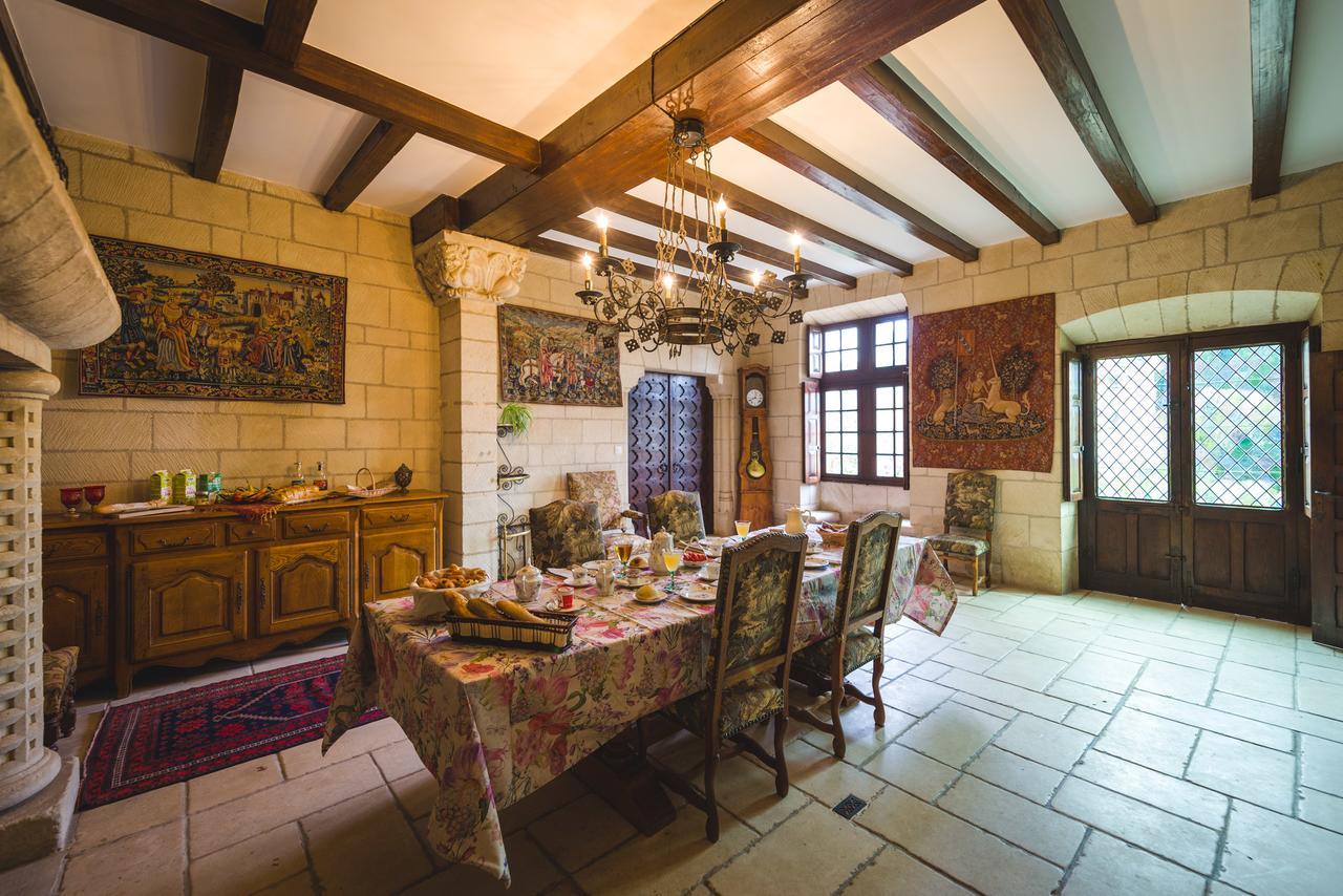 Bed and Breakfast Le Manoir De La Baldette Gennes-Val-de-Loire Exterior foto