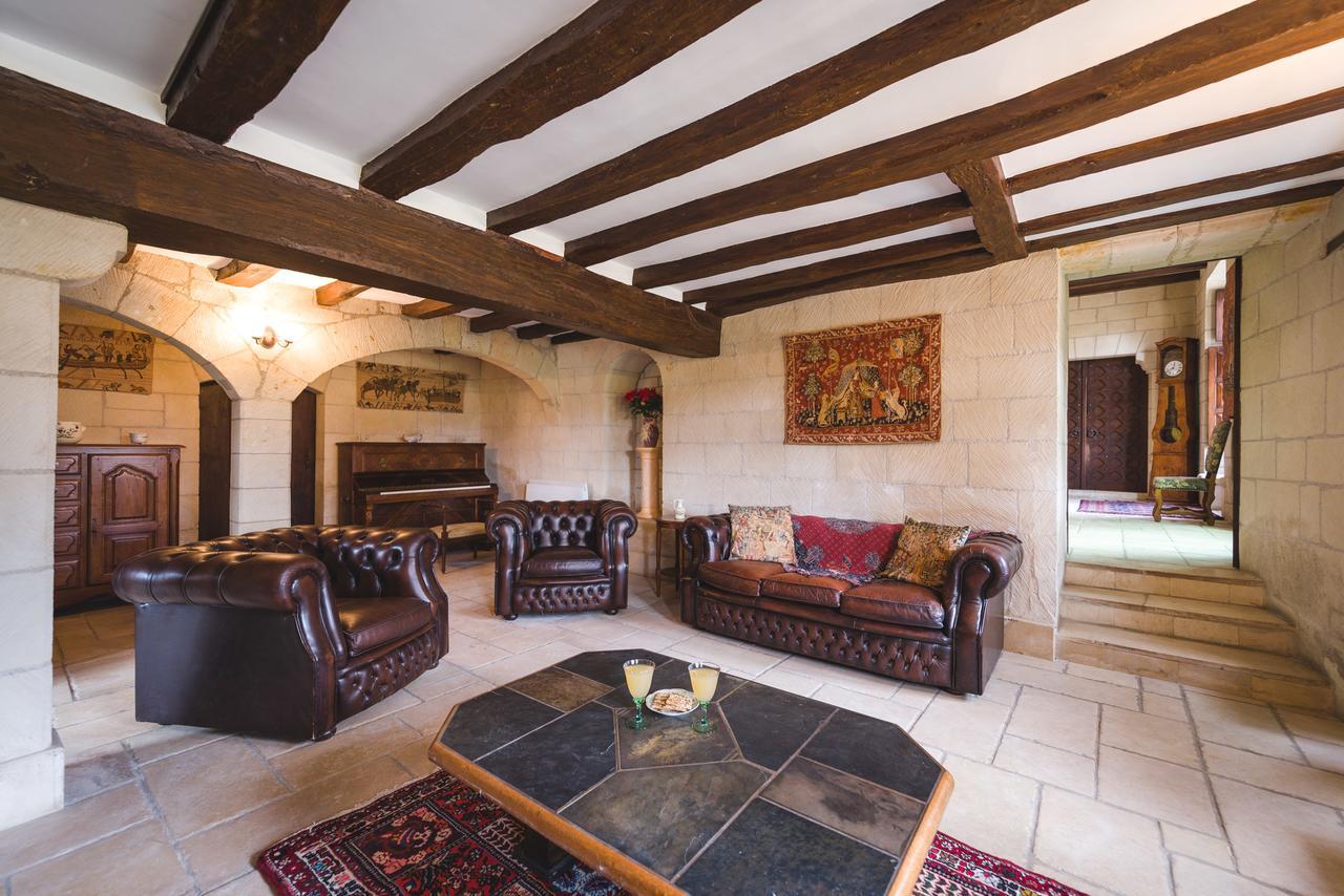 Bed and Breakfast Le Manoir De La Baldette Gennes-Val-de-Loire Exterior foto