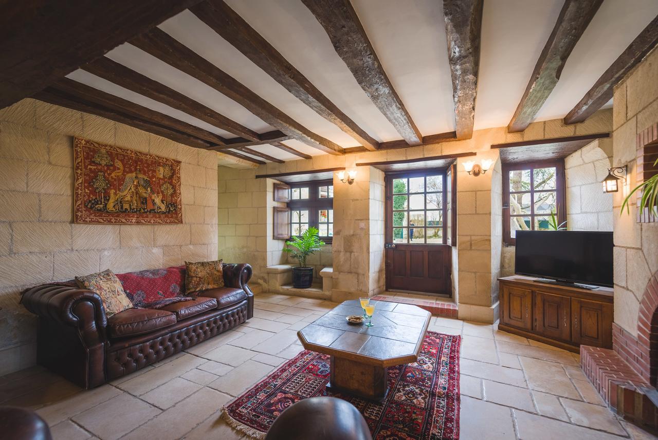 Bed and Breakfast Le Manoir De La Baldette Gennes-Val-de-Loire Exterior foto